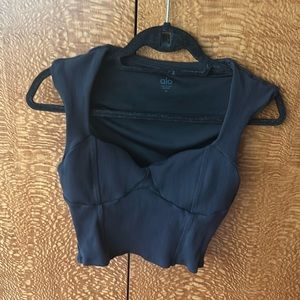 Alo Ribbed Sports Bra